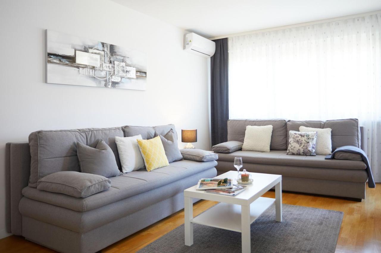 Spacious 2Bdr Apartment Near Business District Zágráb Kültér fotó