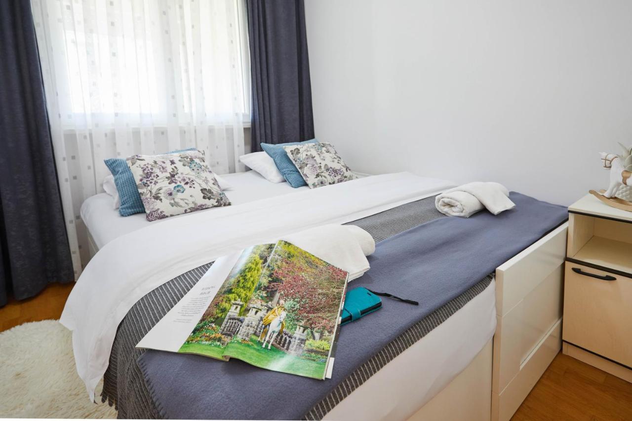 Spacious 2Bdr Apartment Near Business District Zágráb Kültér fotó